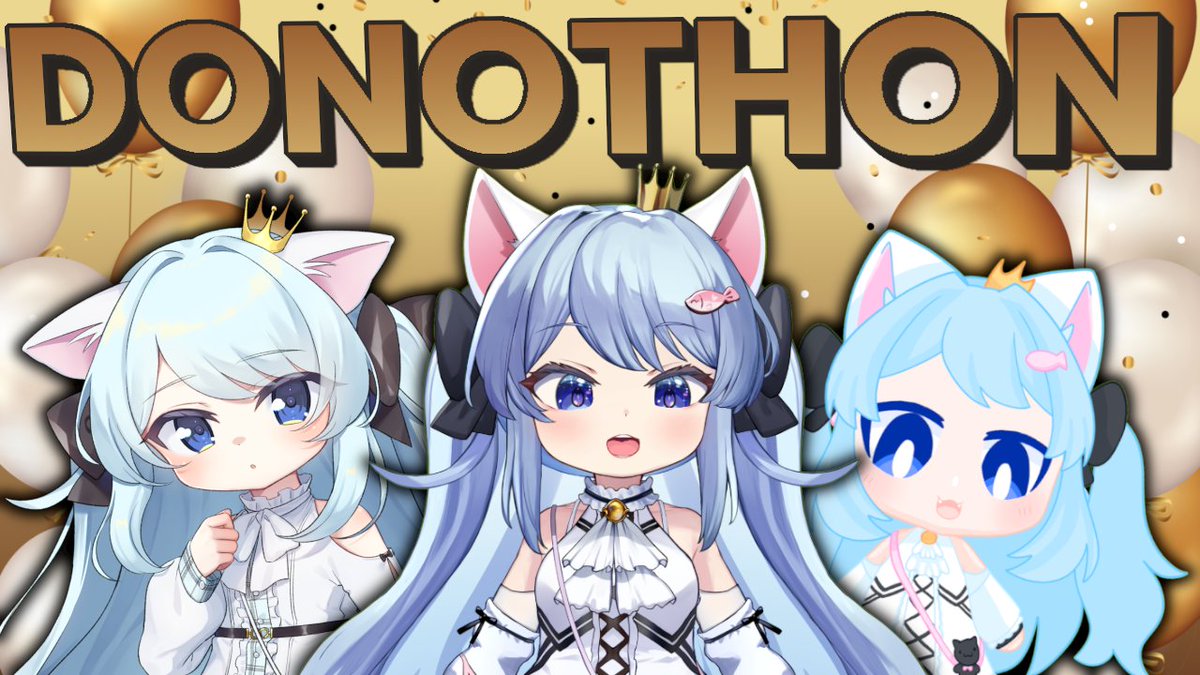 Donothon Starting in 1 hour! Link in replies! Click notify me so you know when I go live! #CharLive
