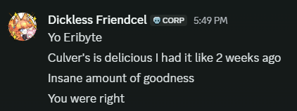 another soul has been saved by culvers (Featuring <a href="/Kait_Katty/">KaitKatty 💻 🦊 | CEO Vtuber</a>)