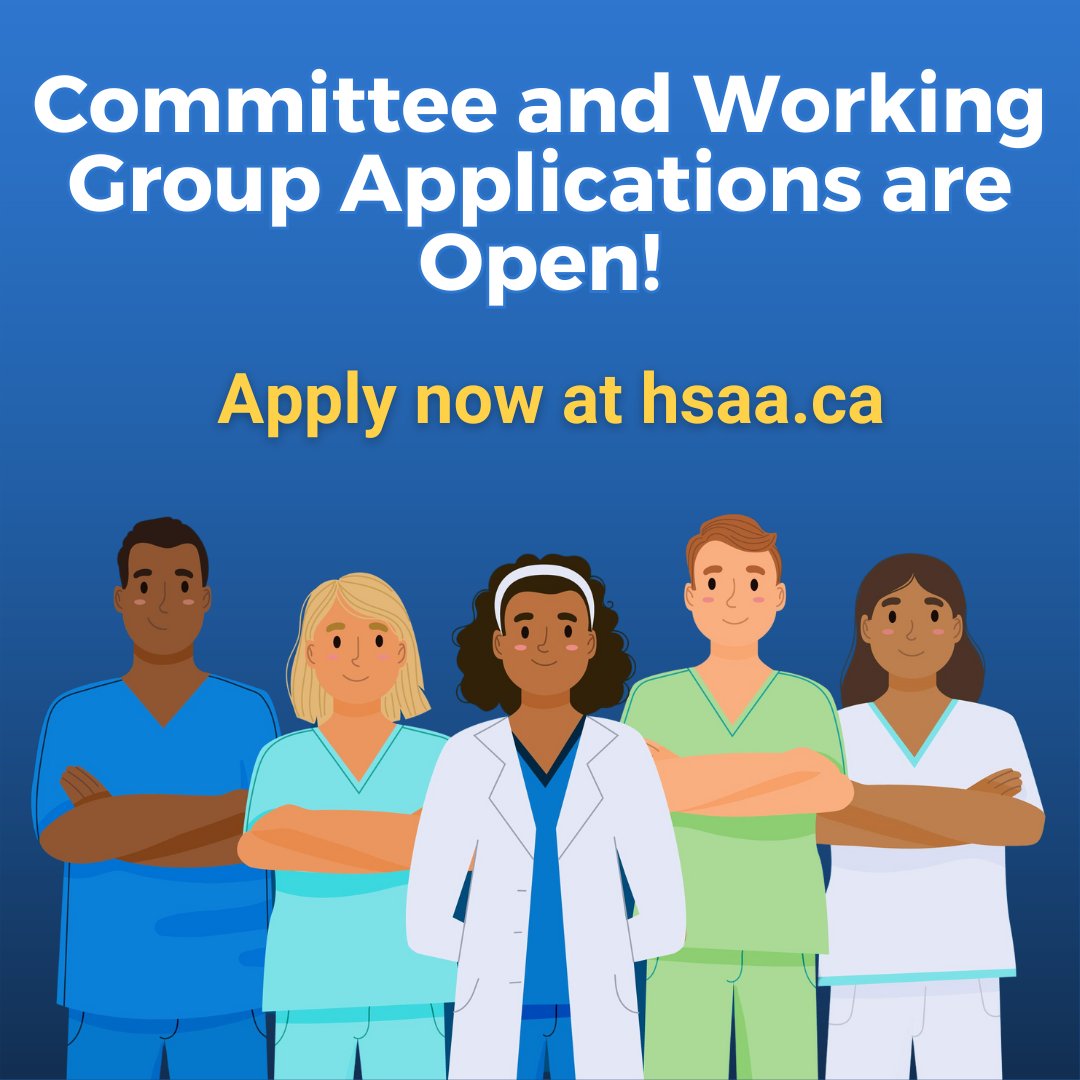 HSAAlberta's tweet image. Want to help shape the future of HSAA? Applications are now open to join an HSAA Committee or Working Group! Influence decisions, meet fellow members and build skills in leadership & advocacy.
Apply by July 18 here: ow.ly/Su1L50WfbcG