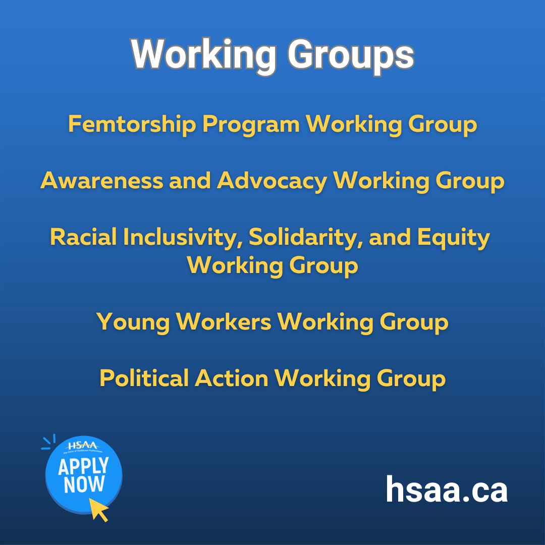 HSAAlberta's tweet image. Want to help shape the future of HSAA? Applications are now open to join an HSAA Committee or Working Group! Influence decisions, meet fellow members and build skills in leadership & advocacy.
Apply by July 18 here: ow.ly/Su1L50WfbcG