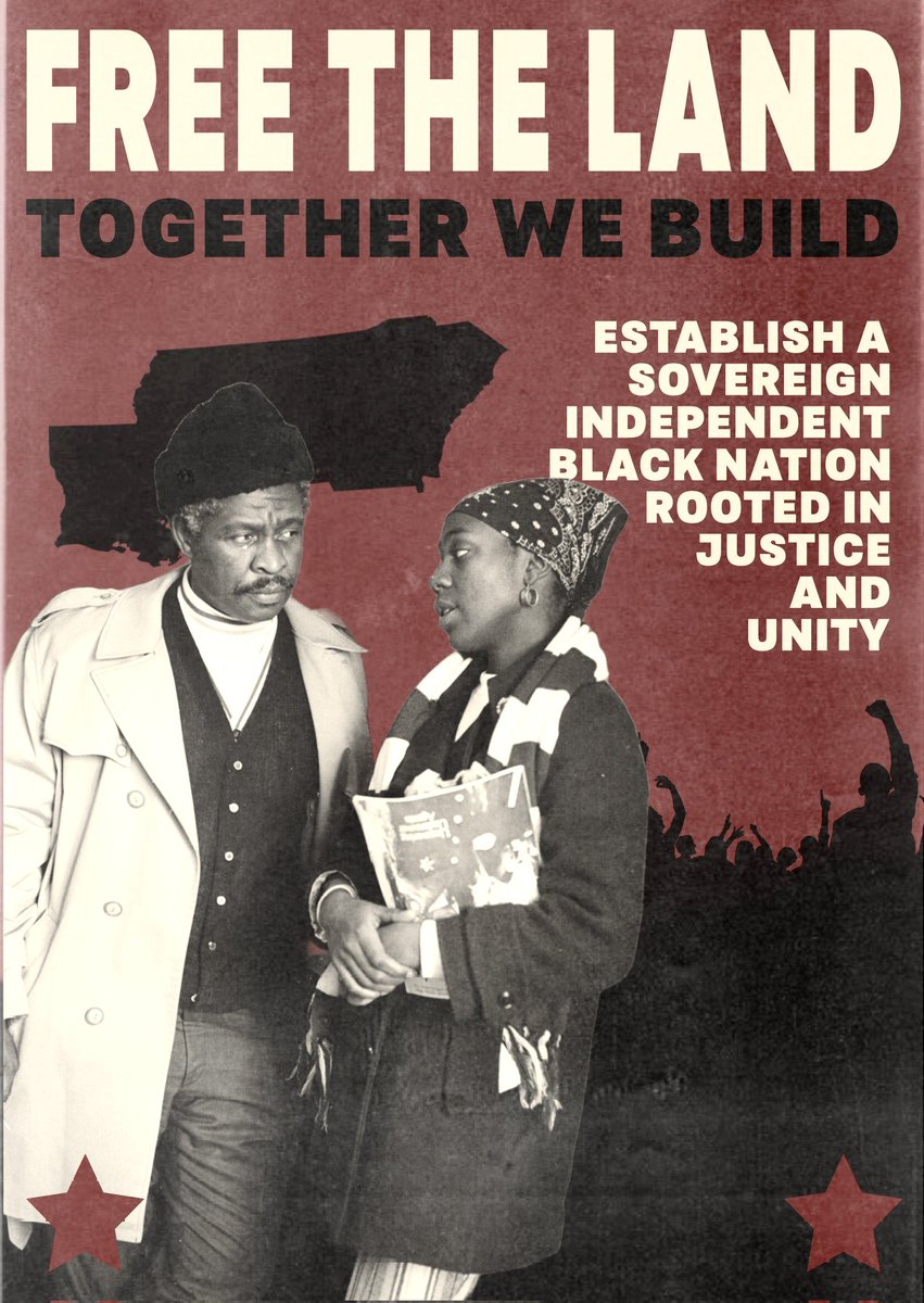 New Afrikanism is Pan Africanism in the context of the United States of America. We want self-determination and sovereignty for all African people, for the people of the Republic of New Afrika.

Power to the people !

In solidarity we stand
FREE THE LAND