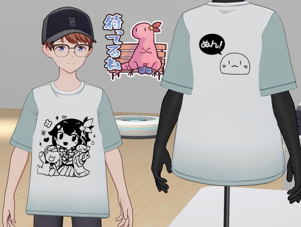 次は単色の「そらちゃんプリント風Tシャツ」、絵柄はデフォルメされたドレス衣装そらちゃん+ぬんきも、背中はぬん!と主張強め。最後は清涼感のある「そらちゃんとぬんぬんパーカー」、ぬんぬんを積み上げるそらちゃん(๑╹ᆺ╹)キエヌ 背中でこっそりサーフィン🏄️
#ホロアース #ときのそら降臨祭