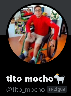 Agustttinn's tweet photo. Les presento a mi amigo, se llama @tito_mocho y es discapacitado y esta soltero https://t.co/KCxSwZNIhb
