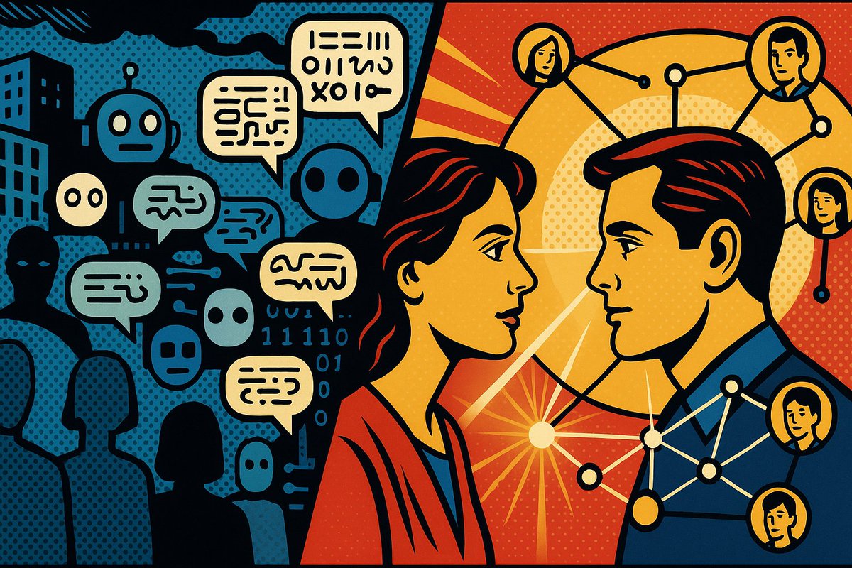 evolveidentity's tweet photo. Restoring Humanity in the Age of Automation https://t.co/xwQAJ0zFuD

#Humanity #RealLife #Authentication #DigitalIdentity #Cybersecurity #UXdesign #UXsecurity #PrivacybyDesign #OnlneSecurity #SmartFriction https://t.co/XfmZusEa5x