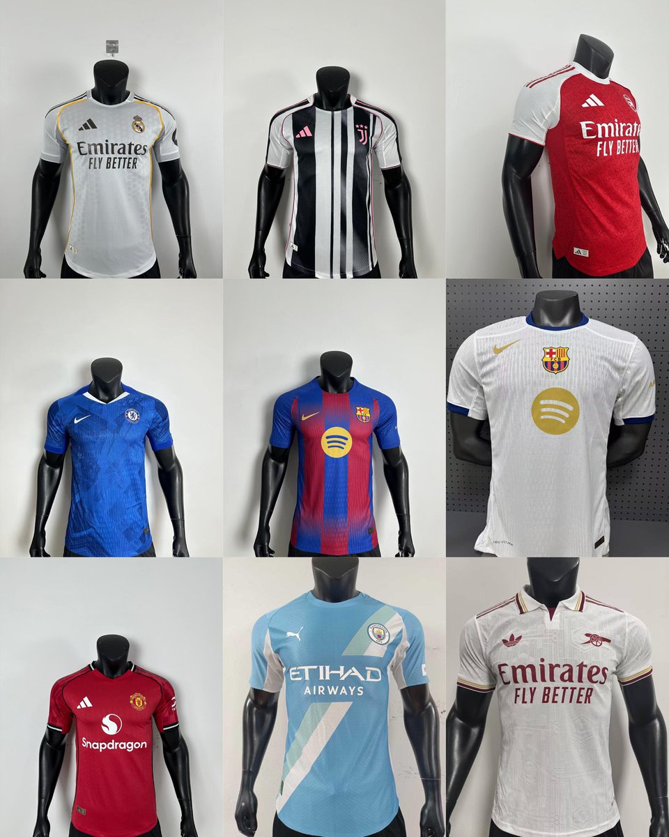 Skiilzjr's tweet image. New Season Kits
Fans Version——— N14,000
Players Version —— N20,000
Location—— Kaduna (Delivery Nationwide)
Call or WhatsApp—— 09036147053