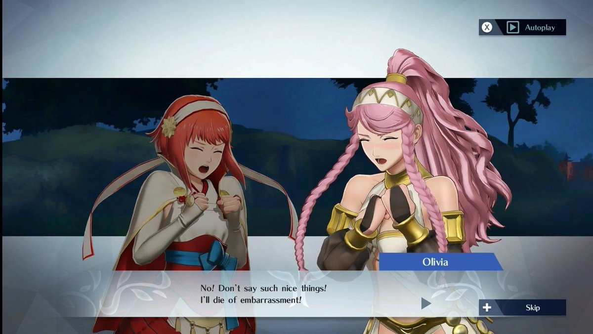 Forever thankful to FE Warriors for making these two interact