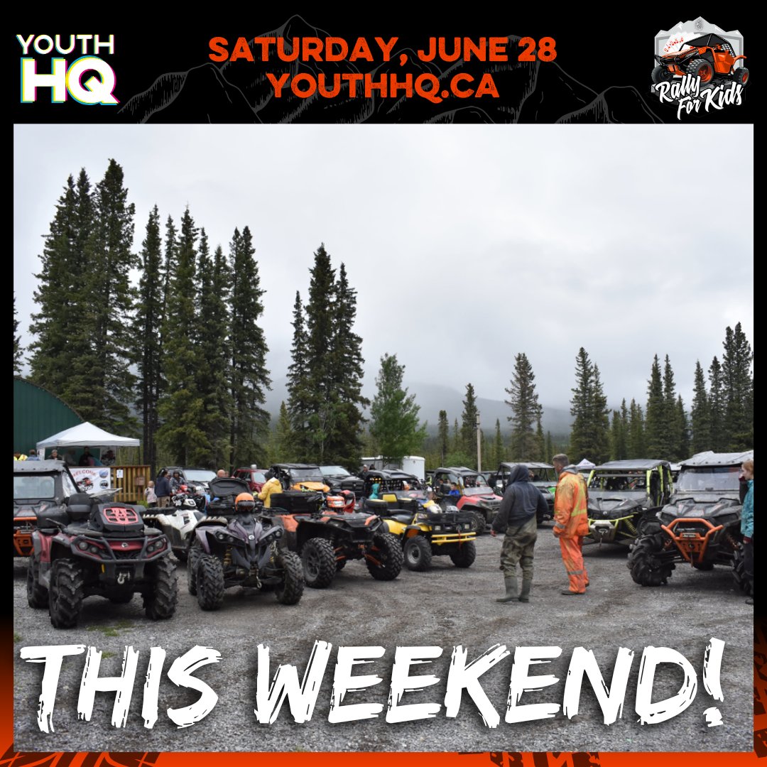 Rally for Kids is THIS WEEKEND!
Have you registered yet? 
Register online, or at the event, and join us for an unforgettable ride through the heart of David Thompson Country!
Register here: ticketleap.events/tickets/bgcred…