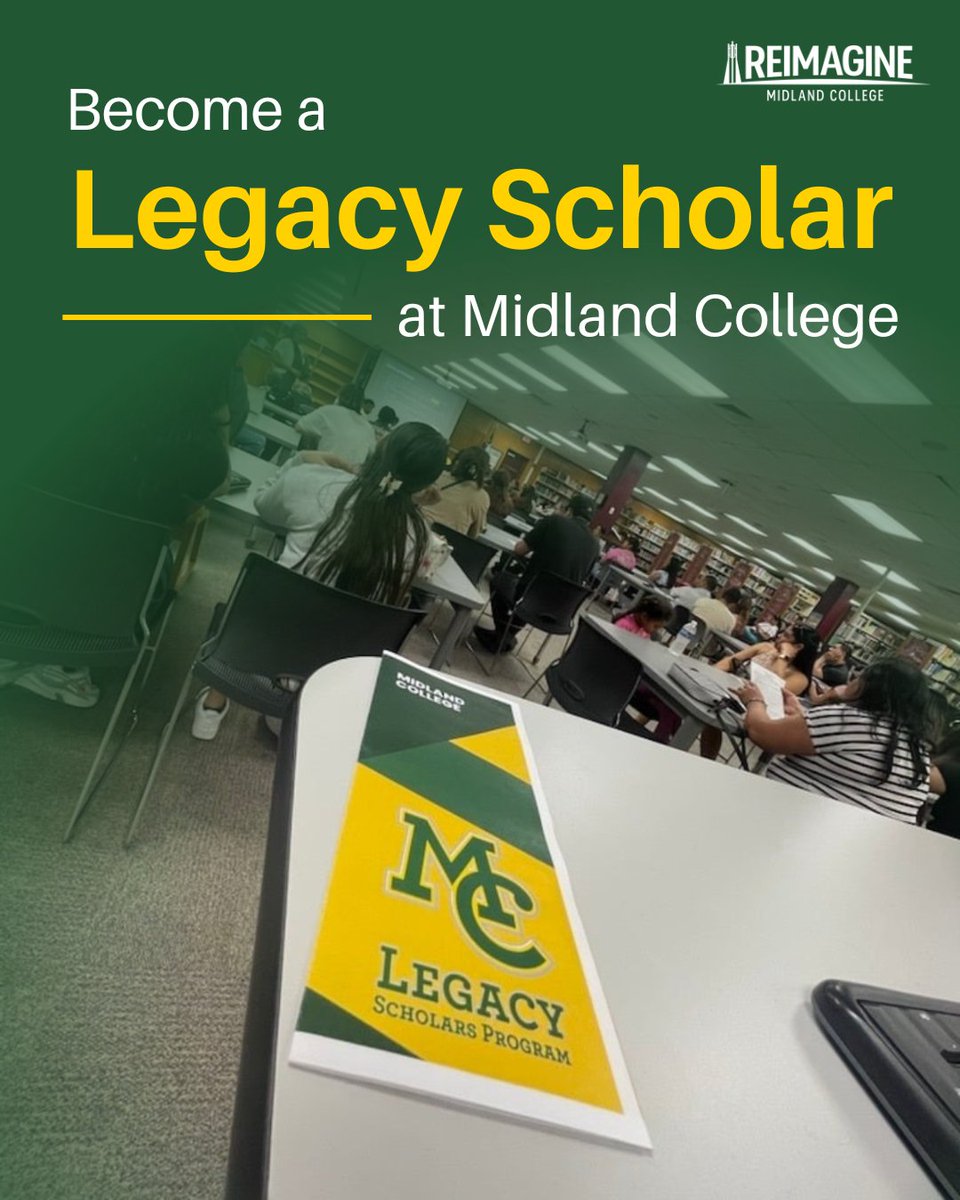 Deadline’s almost here! Apply to MC’s Legacy Scholars Program by June 30 for a full-tuition scholarship plus one-on-one coaching, leadership training, and more.

Ready to take the next step?

Learn more at midland.edu/enrollment-aid…