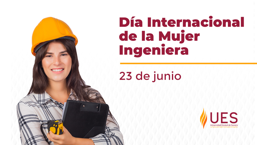 👩‍🔧 Hoy conmemoramos el Día Internacional de la Mujer Ingeniera 🔧📐

Desde la <a href="/UES_MX/">Universidad Estatal de Sonora (UES)</a>, con el impulso de la rectora <a href="/PatyPatinoF/">Paty Patiño</a>, celebramos a quienes transforman nuestro entorno con innovación y compromiso 🚀

#IngenierasUES #SomosBerrendas #DíaDeLaMujerIngeniera