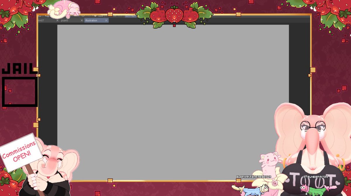 🍓ElephantEmpress🍓🔞 (@flufflebear) on Twitter photo STREAM ONLINE!~ 🩷    
Weekly commission stream!      
Feel free to come hang out! twitch.tv/elephantempres… STREAM ONLINE!~ 🩷    
Weekly commission stream!      
Feel free to come hang out! twitch.tv/elephantempres…