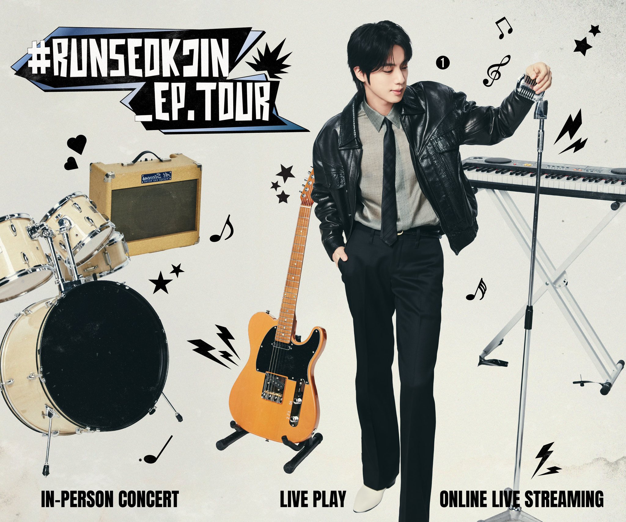 RUNSEOKJIN_EP.TOUR in GOYANG JIN トレカ6/28 RUNSEOKJIN_EP.TOUR in GOYANGトレカ6/28コンフェッ - メルカリ