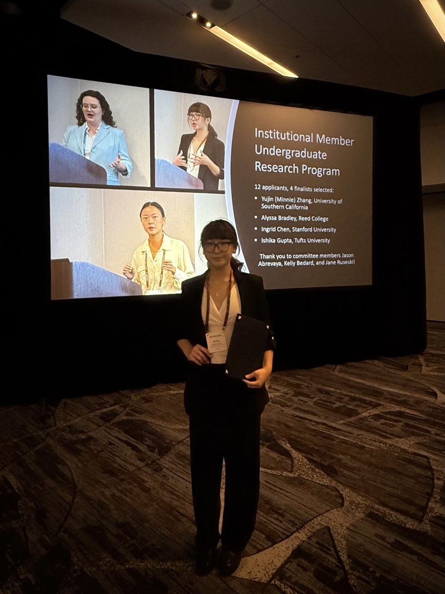 USC_Econ's tweet image. Congrats to undergraduate student Minnie Zhang who was one of four finalists in this year's Undergraduate Student Research Program of the Western Economics Association International (WEAI)! Minnie and the other finalists presented their papers at the 100th Annual WEAI Conference!
