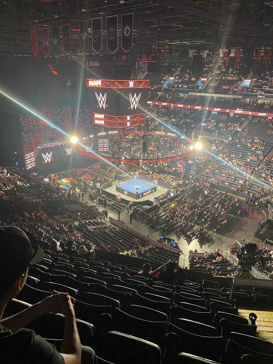 Monday Night Raw in Columbus 
#WWERaw #RawOnNetflix