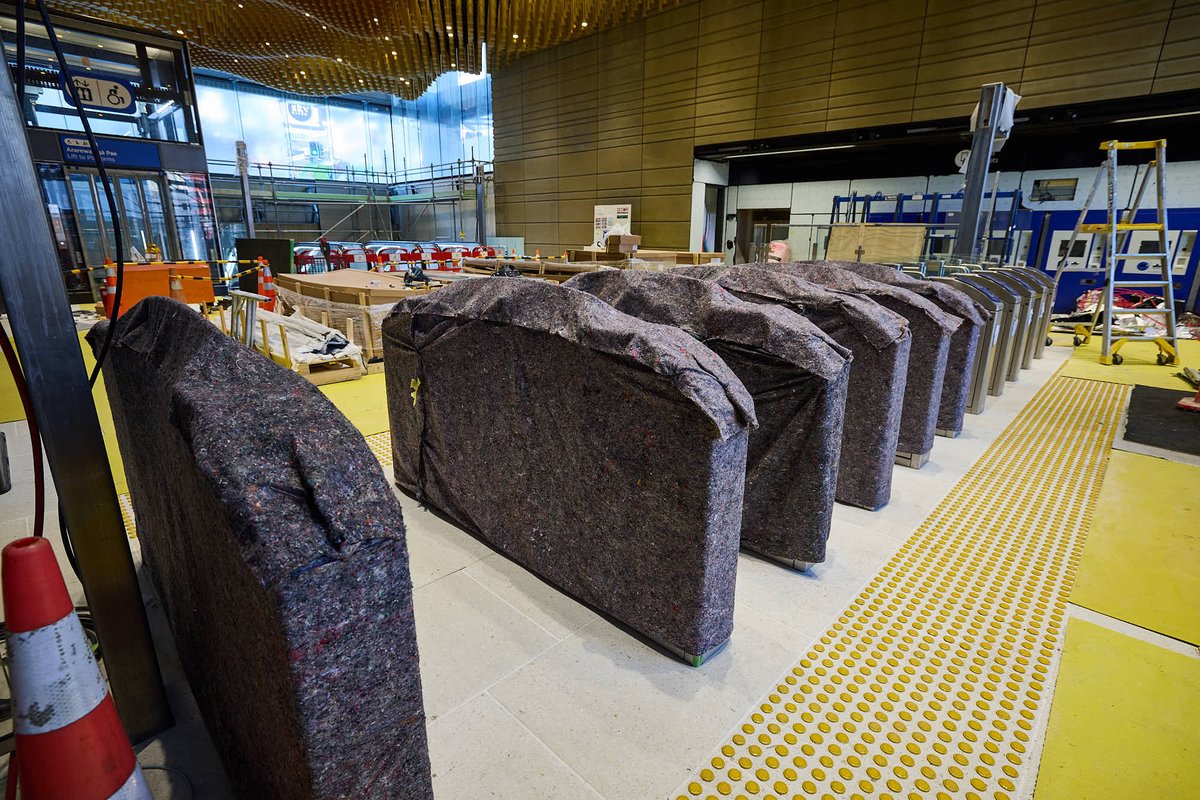 #CRLNews: City Rail Link has shared photos from the Te Waihorotiu Station concourse and ticket hall.