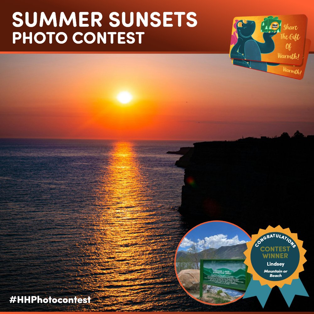 Share your best summer sunset photos! 🌅 Reply, tag us, and use #hhphotocontest for a chance to win a $50 gift card. #MakingLifeWarmer 

Answer to #FunFriday's quiz: A Longest day of the year.
