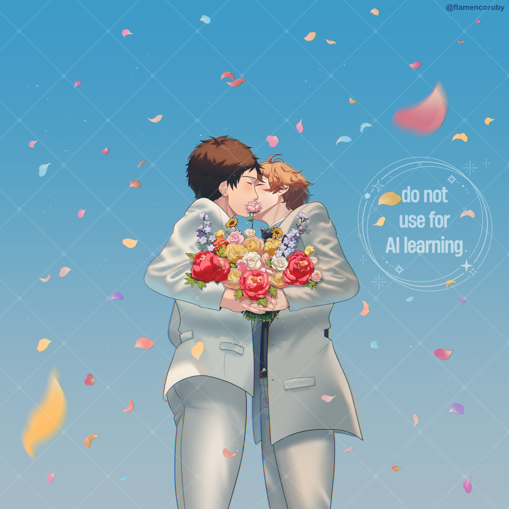 ∘₊✧───── ˗ˏˋ ꒰ 💐💍💐 ꒱ ˎˊ˗ ─────✧₊∘

        ♡happy masagoto anniversary♡

∘₊✧───── ˗ˏˋ ꒰ 💐💍💐 ꒱ ˎˊ˗ ─────✧₊∘

#samuraiflamenco