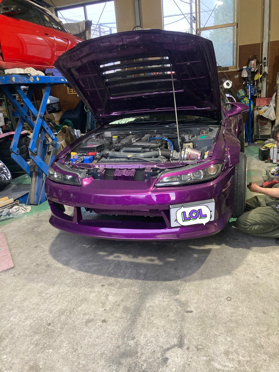 #日産乗りと繋がろう2025初夏
夏だ！紫だ！シルビアだー！！💜