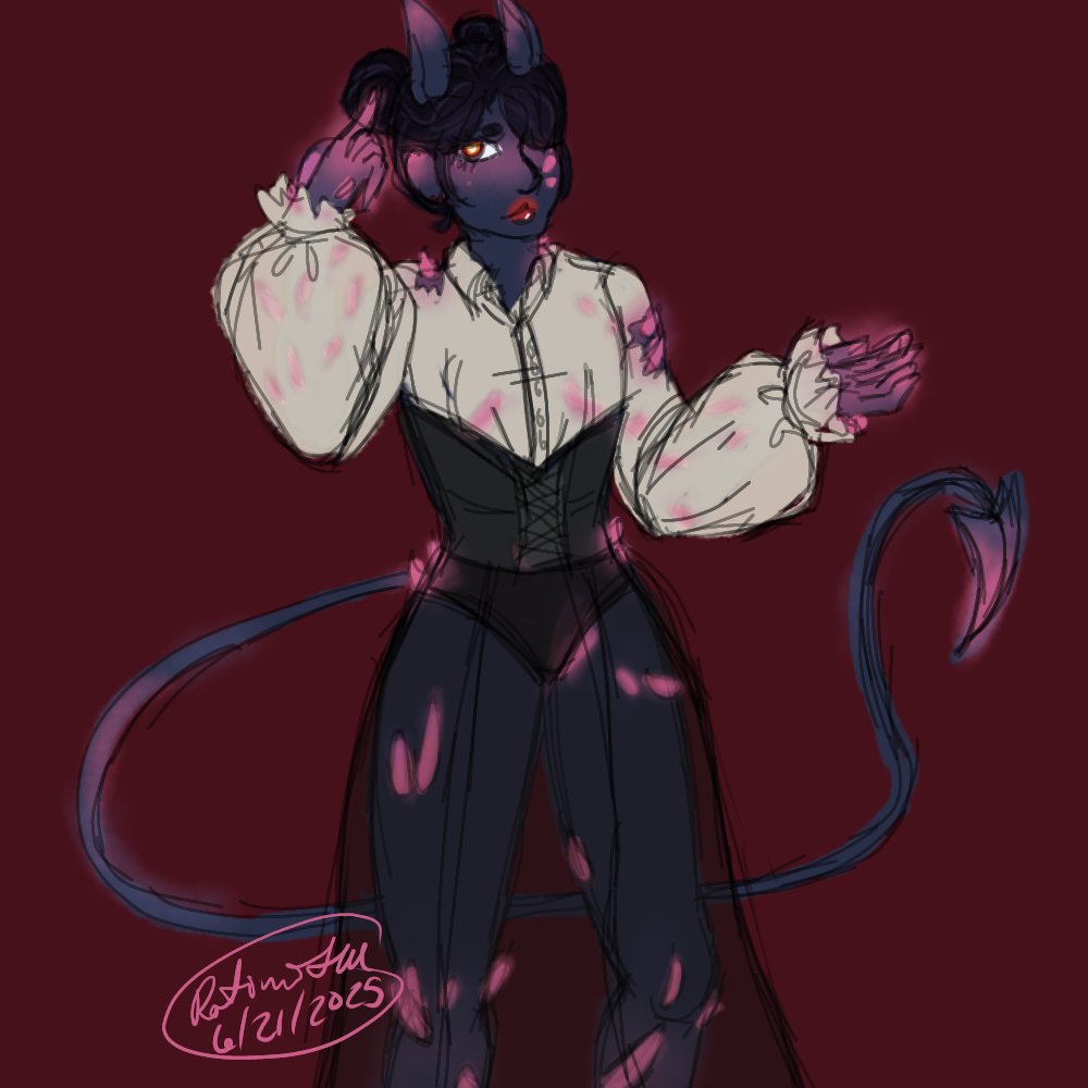 RotiniLM's tweet image. GUYS I ART LOOK AT ME AND MY BESTIE'S NEW CHARACTERS