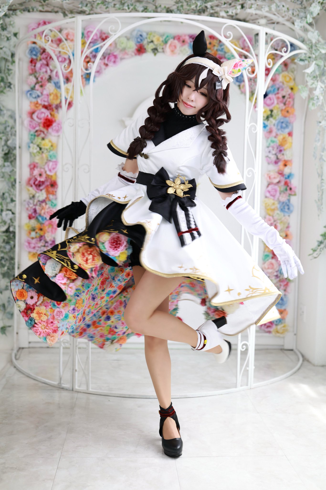 ウマ娘 カレンブーケドール コスプレ 衣装 靴 ウマ娘 プリティーダービー カレンブーケドール コスプレ cos靴