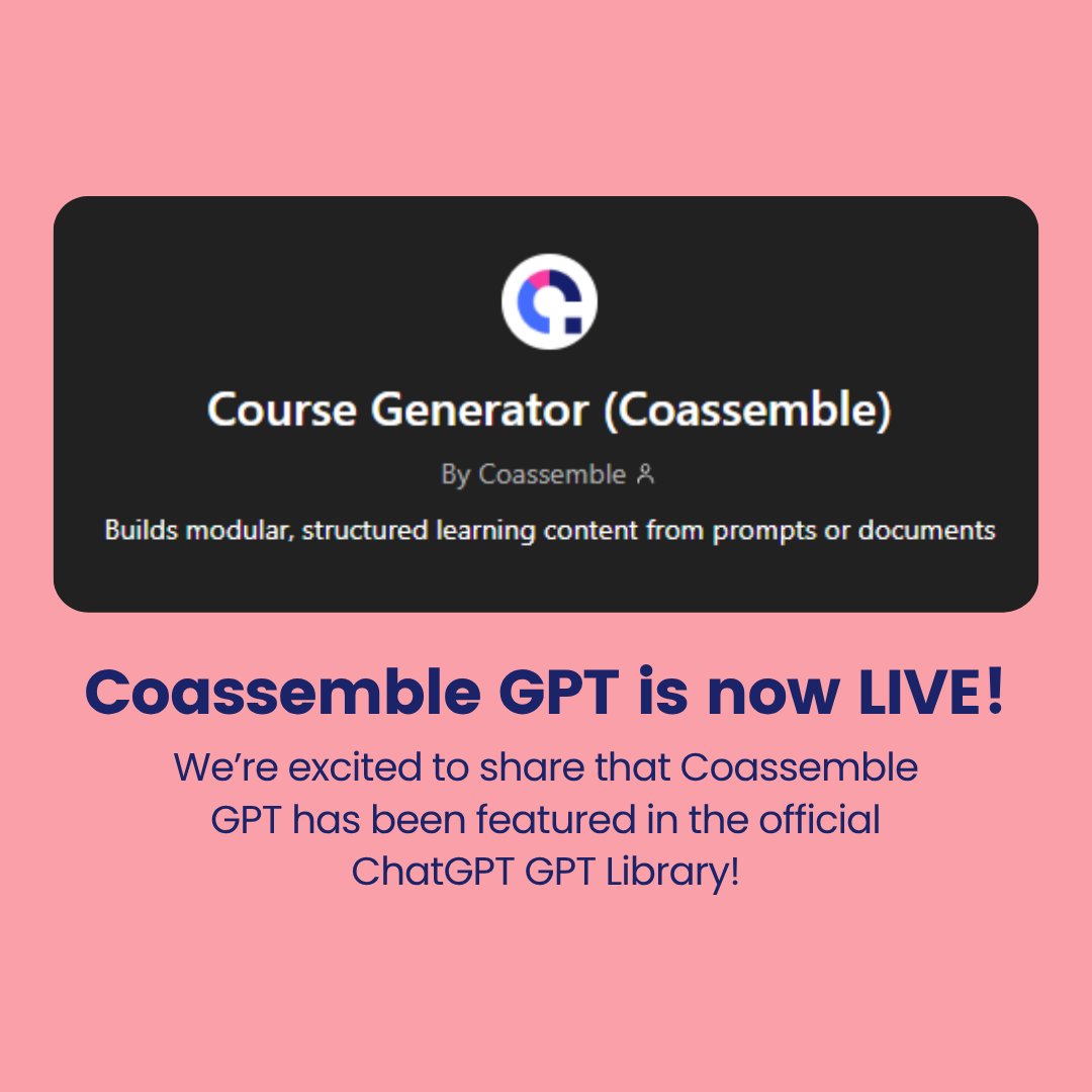 Coassemble tweet media