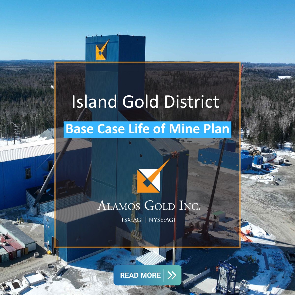 Today, Alamos Gold announced the Island Gold District Base Case Life of Mine Plan outlining one of the largest and lowest-cost gold mines in Canada with significant upside. Read the news release here: alamosgold.com/news-and-event…
#AlamosGold #IslandGoldDistrict #OntarioMining