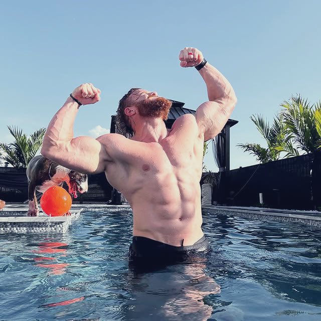 My body was chiseled by the gods themselves.