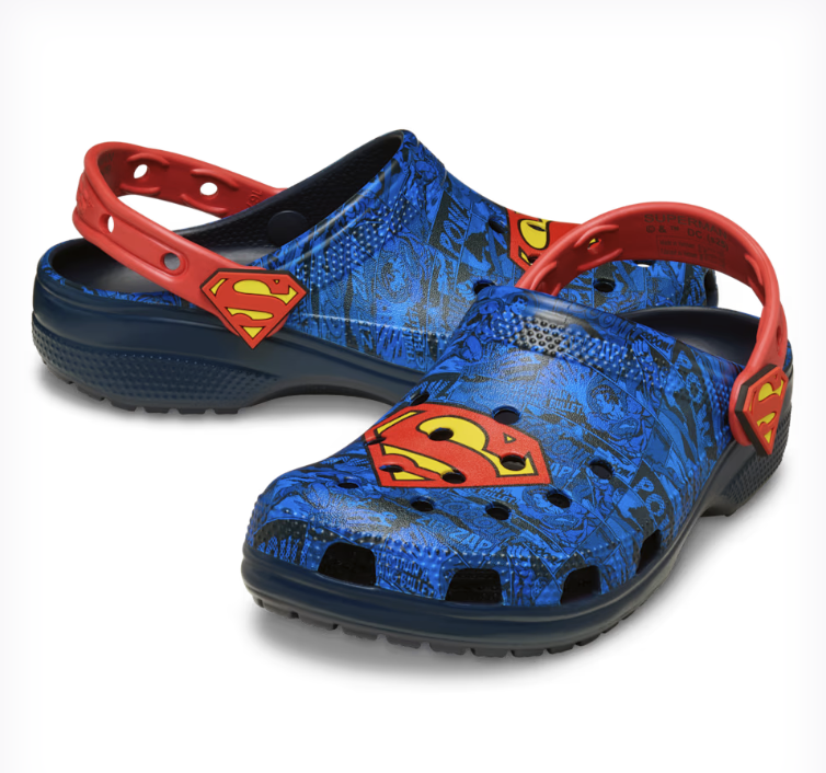 SOLELINKS's tweet photo. Ad: Superman x Crocs Classic Clogs releases tomorrow, June 24th

Crocs US
Adult:https://t.co/Ci48ebJu89
Kids:https://t.co/gMOHtqsb1j
Jibbitz:https://t.co/T5gHNXELAy

JD Sports:https://t.co/GtyJ8PY57t
Finish Line:https://t.co/kFJ8JiOs1r
Journeys:https://t.co/WEOUmbXbdM
Shiekh:https://t.co/1tW7nJckMY
Hibbett:https://t.co/ZRbBVWWAVZ