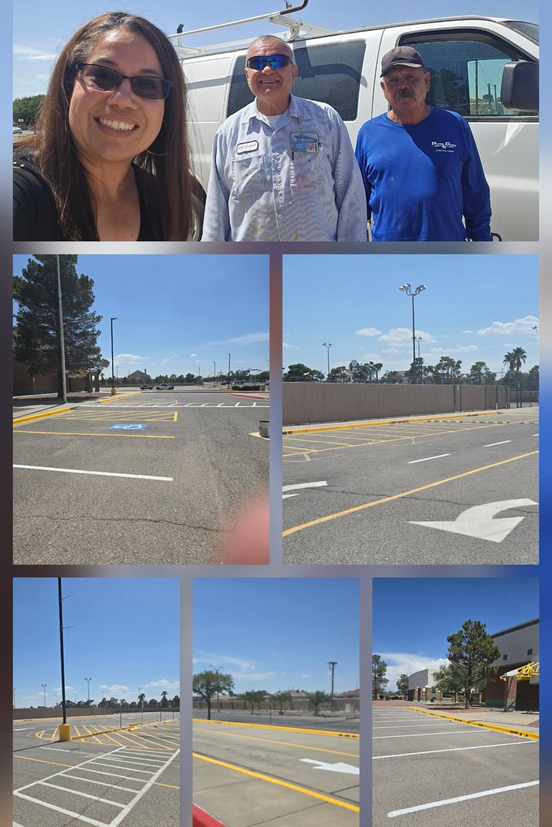 Dr. Melissa (Martinez) Saenz (@montwood_ms) on Twitter photo <a href="/Montwood_MS/">Dr. Melissa (Martinez) Saenz</a> crosswalk and parking lot ready for 2025-2026! Thank you to our our <a href="/SocorroISD/">Socorro ISD</a> Maintenance Painters working hard this summer to support safety! Great job! <a href="/SISD_Herrera/">Enrique Herrera</a> <a href="/SISD_HS/">Carlos Guerra III</a> <a href="/Montwood_MS/">Dr. Melissa (Martinez) Saenz</a> crosswalk and parking lot ready for 2025-2026! Thank you to our our <a href="/SocorroISD/">Socorro ISD</a> Maintenance Painters working hard this summer to support safety! Great job! <a href="/SISD_Herrera/">Enrique Herrera</a> <a href="/SISD_HS/">Carlos Guerra III</a>
