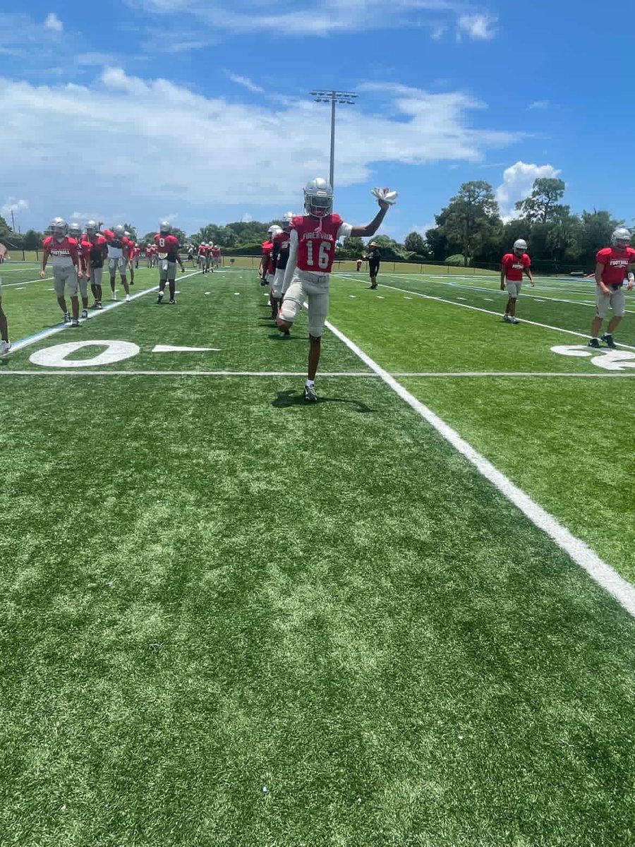 Had a great weekend at kaiser university football camp