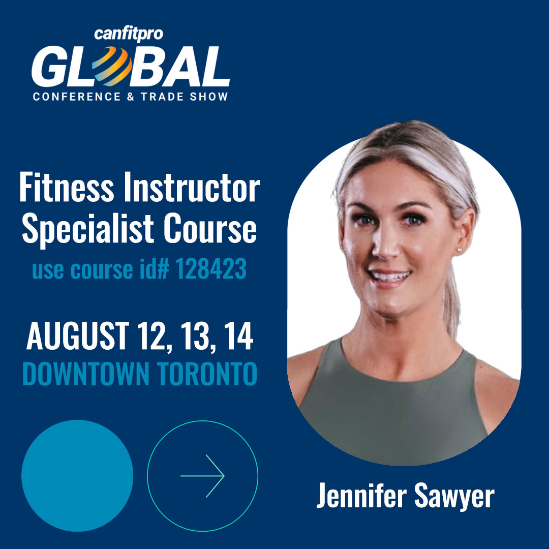 Launch your group fitness career with Canada's top certification. 3-day program + FREE conference access. Aug 12-14 Toronto. Course ID: 128423 

Register: canfitpro.com/events2025/glo… 

#FitnessCertification #GroupFitness