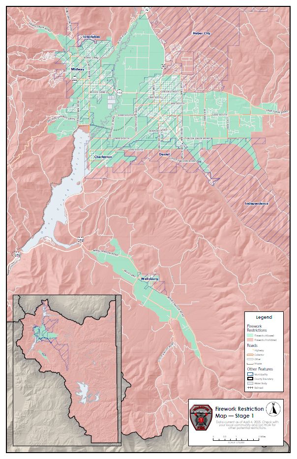 WasatchCounty's tweet image. 🎆 FIREWORKS REMINDER 🎆
As we get ready to celebrate this summer, let’s work together to keep our neighborhoods safe!
🔥 Fireworks are not allowed outside allowable discharge dates or in restricted fire zones. See the dates and restricted zone map here: buff.ly/CXJ9GdT