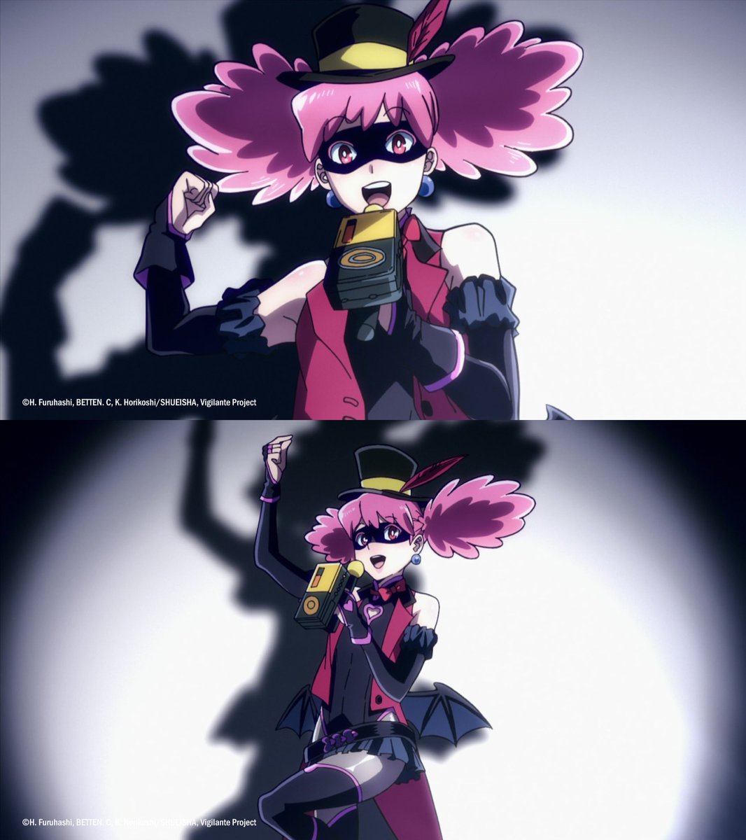 Pop Step popping through your feed 💗

— Watch My Hero Academia: Vigilantes on Crunchyroll!