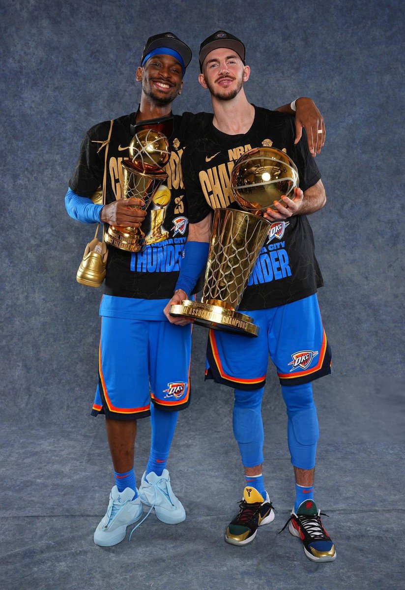 Most Blocks+Steals in a finals series by a guard EVER

1. Shai Gilgeous-Alexander - 25

2. Alex Caruso - 23