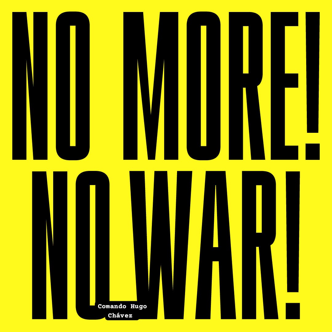 Basta de ataques direccionados EEUU el mundo clama por la paz y el reconocer diplomático de Irán 
#NoMoreWar #CHCh