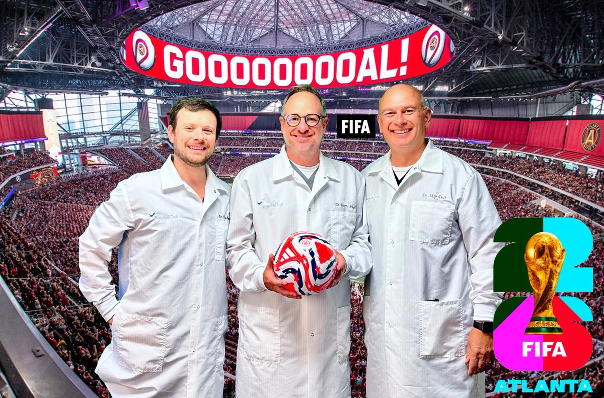 siegelanddolt's tweet image. Honored to be part of Atlanta’s medical team, caring for FIFA athletes during the 2025 Club World Cup Tournament and The 2026 World Cup.   ⚽️🥅🦷