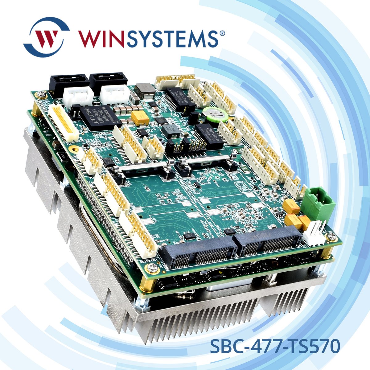 WinSystemsInc's tweet image. New Product Alert - We’ve just expanded our rugged embedded computing family with 2 high-performance products: SBC-472-TS570 and SBC-477-TS570. Intel® Xeon® W-11865MRE processors and industrial-grade durability. bit.ly/WSPRonX #EmbeddedComputing