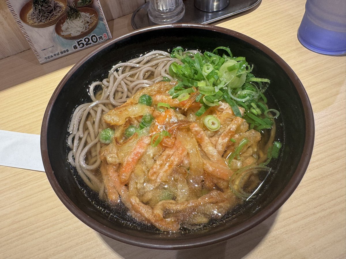 t_miyazaki_cc2's tweet image. 博多駅で立ちそば食べて小倉に向かいます
今日は小倉の専門学校三校で講演です。
そうなんです
福岡の立ちそばにはコロッケそばが無いんです……
#そは #立ち食いそは #うどん #博多駅