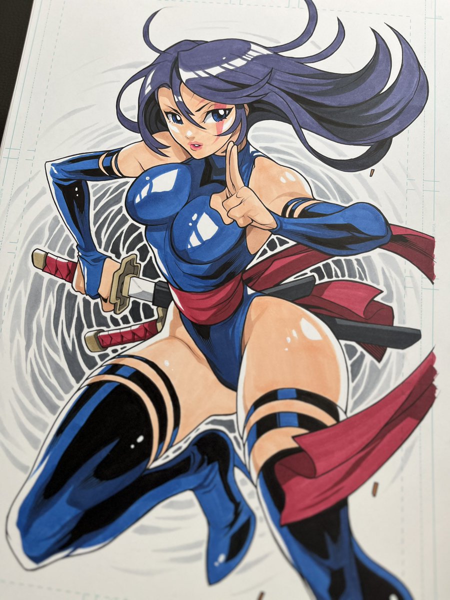 キャミィ(ストリートファイター) 「Commission list closed for SDCC and EVO.」|Edwin Huangのイラスト