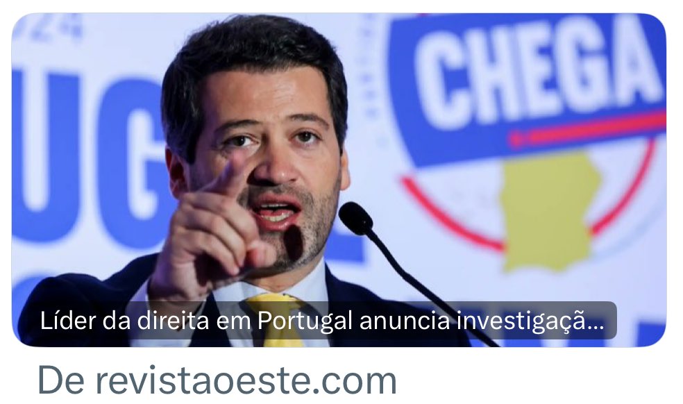 Líder da direita em Portugal André Ventura anuncia investigação contra Gilmar Mendes ele tem vários patrimônios em Portugal 🫢