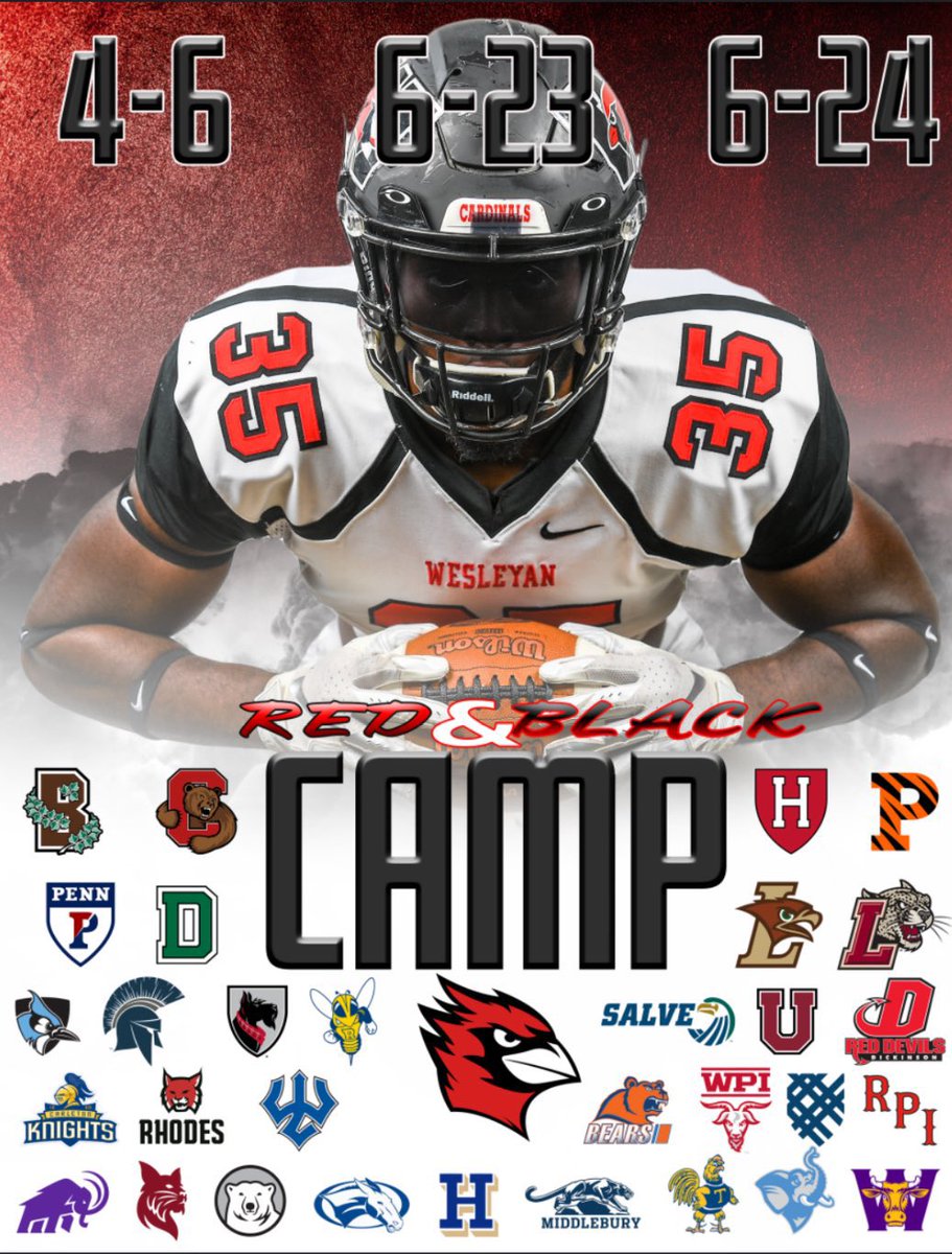 Bryan Ackerman (@bryanack56) on Twitter photo I am excited to compete at Wesleyan’s Red and Black camp tomorrow.
<a href="/WAAcademyFB/">Woodward Academy Football_Georgia</a> <a href="/Davis33Coach/">CoachRyanDavis33</a>
<a href="/CoachDiCenzo/">Dan DiCenzo</a> <a href="/Wes_Football/">Wesleyan University Football</a> <a href="/RecruitGeorgia/">Recruit Georgia</a> I am excited to compete at Wesleyan’s Red and Black camp tomorrow.
<a href="/WAAcademyFB/">Woodward Academy Football_Georgia</a> <a href="/Davis33Coach/">CoachRyanDavis33</a>
<a href="/CoachDiCenzo/">Dan DiCenzo</a> <a href="/Wes_Football/">Wesleyan University Football</a> <a href="/RecruitGeorgia/">Recruit Georgia</a>
