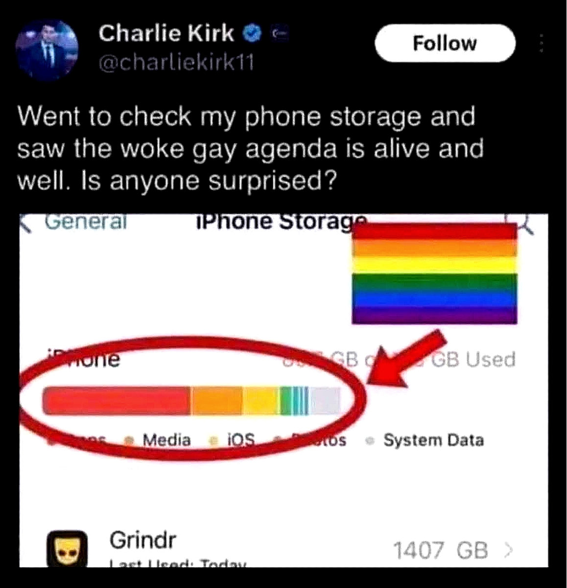 I notice you’re on Grindr, Charlie. 😛😛😛 <a href="/charliekirk11/">Charlie Kirk</a>