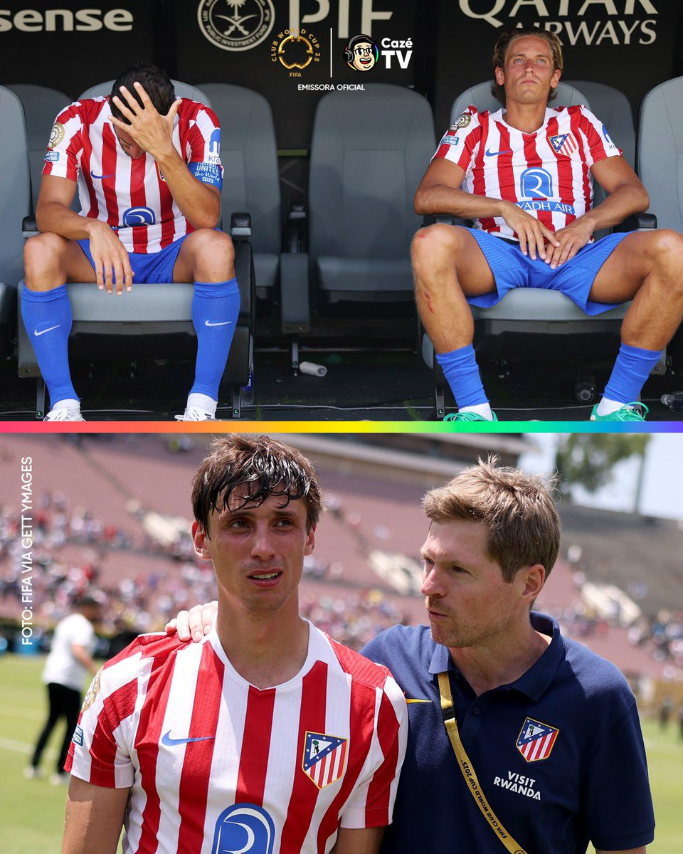 📊 𝗟𝗔 𝗦𝗧𝗔𝗧’ :

Sur les 124 groupes d’une compétition majeur de la FIFA au 21e siècle, Il n’existe que 2 cas d’une équipe à avoir été éliminé après avoir marqué 6 points :

• Corée du Sud 🇰🇷 (Coupe des Confédérations 2001)

• Atlético de Madrid 🇪🇸 (FIFA Club World Cup