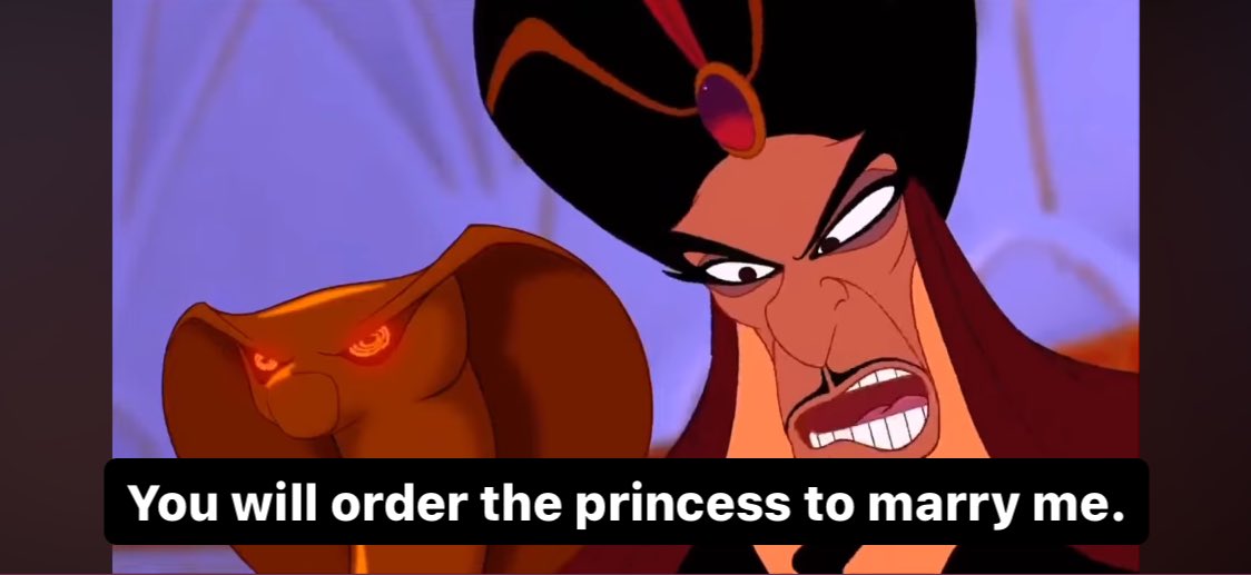 kmuknow's tweet image. 알라딘에서 제일 웃긴 장면
나이차이 나는 놈의 헛소리에 제정신으로 돌아오는 아버지