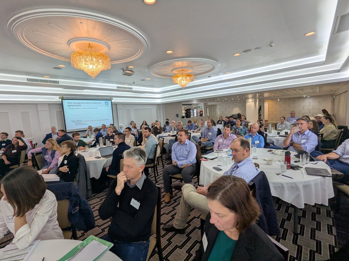 2025 #RiskWi$e annual meeting underway in Toowoomba. RiskWi$e is Australia wide project funded by <a href="/theGRDC/">GRDC</a>. <a href="/CSIRO/">CSIRO</a>