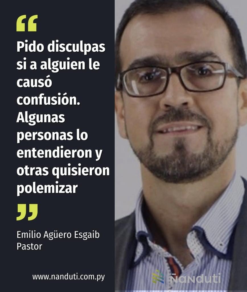 gilfaburgstalle's tweet photo. Un ridiculo este pr pide disculpas xq algunos supuestamente confundimos lo que dijo.  Muy claro fue nada de confusión debe pedir perdón por las boludeces que dijo. No le respeta a la mujer entonces no sirve para nada, habla al cohete realmente.  Cuidado con el karma pastorcito https://t.co/PDYzcRD4E7