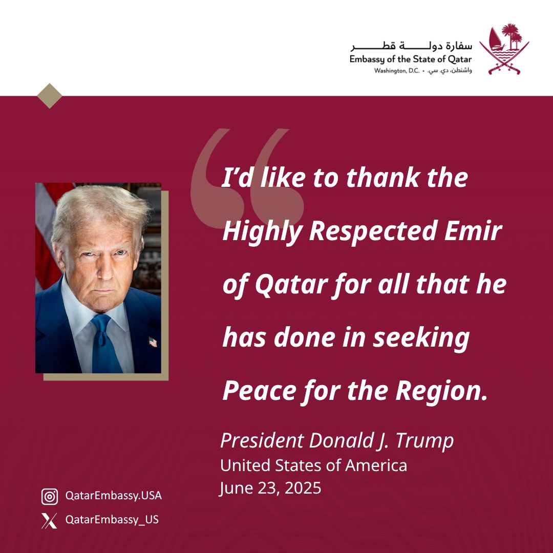 Embassy of Qatar in USA (@qatarembassy_us) on Twitter photo 