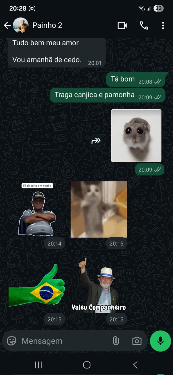 Meu pai bolsonarista agr no wpp kkkkk