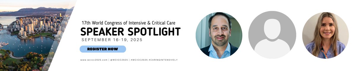World Congress of Intensive & Critical Care 2025 (@wcicc2025) on Twitter photo World Congress Speaker Spotlight! Sonny Dhanai, Ken Parhar and Emily Taylor will be speaking at the 17th World Congress of Intensive and Critical Care!
<a href="/KenParhar/">Ken Parhar</a>
Early Bird Extended to Midnight tonight!
wcicc2025.com/registration
#CCCS #WFICC #CSRT #CACCN World Congress Speaker Spotlight! Sonny Dhanai, Ken Parhar and Emily Taylor will be speaking at the 17th World Congress of Intensive and Critical Care!
<a href="/KenParhar/">Ken Parhar</a>
Early Bird Extended to Midnight tonight!
wcicc2025.com/registration
#CCCS #WFICC #CSRT #CACCN