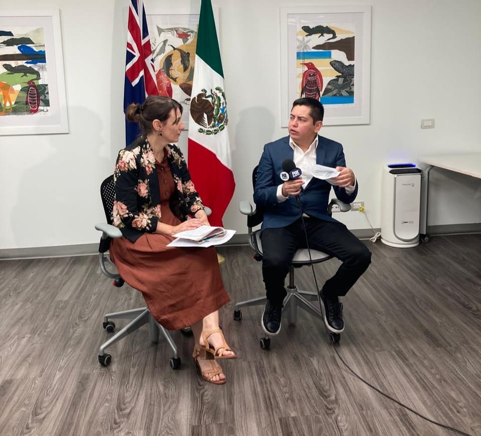 La Embajadora se reunió con <a href="/FOXSportsMX/">FOX Sports MX</a> para conversar sobre la participación de Nueva Zelanda en el Mundial de FIFA 2026, ¡no te pierdas la entrevista próximamente!