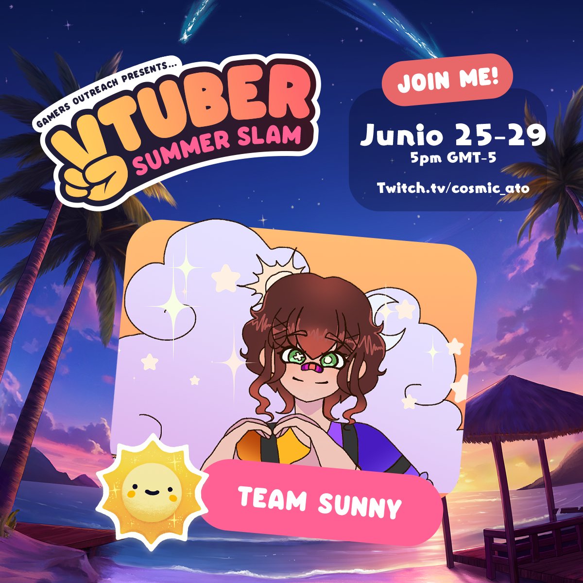 ☀GRAN ANUNCIO🌙

¡Me complace anunciar que este año formaré parte del evento de caridad organizado por <a href="/GamersOutreach/">Gamers Outreach</a> ESTA MISMA SEMANA para recaudar fondos para darles videojuegos a niños hospitalizados!

#VTuberSS2025 

¿Quieres saber más? 
👇👇👇